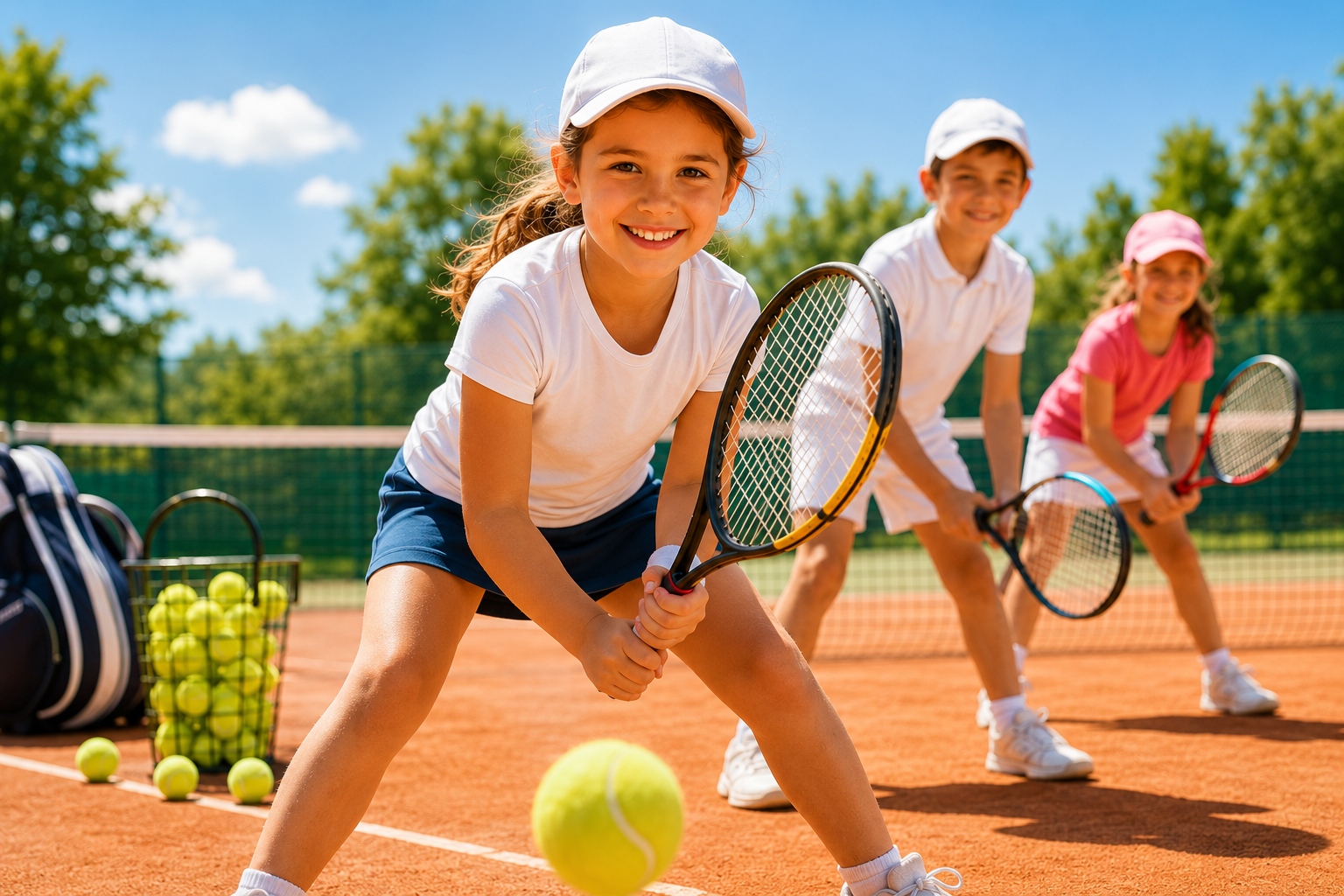 Stages de tennis enfants – Juillet & Août stage enfants été